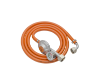 LECHAR Wąż + reduktor z manometrem + zł.krótka kątowa 2m - 1433093 - zdjęcie 1